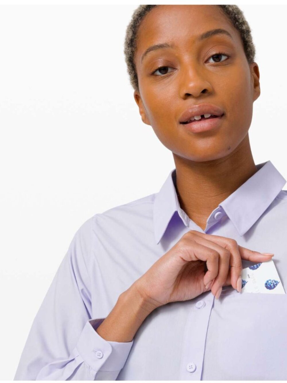 Lululemon Full Day Ahead Shirt Serene Blue - Picture 5 of 13